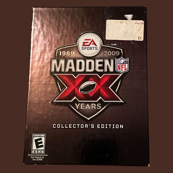 2009 EA Sports Madden XX (20 Year) Football Video Game Colector’s Edition - Picture 11 of 11